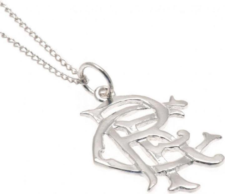 Produktbild Rangers FC Wappen Halskette mit Anhänger Sterling Silber (100% synthetisches Material)