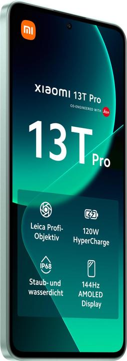 Produktbild Xiaomi 13T Pro (512 GB, meadow green, 6.65", Dual SIM, 5G)