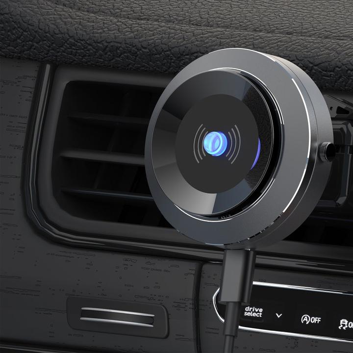 Immagine prodotto Misura MA05 - Supporto per telefono cellulare con ventosa e ricarica wireless QC3.0