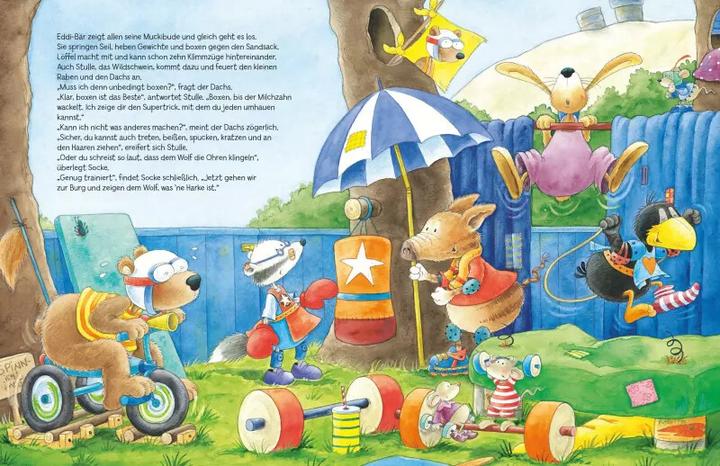 Image du produit Le petit corbeau Chaussette : Tout est permis? (Allemand, Nele Moost)