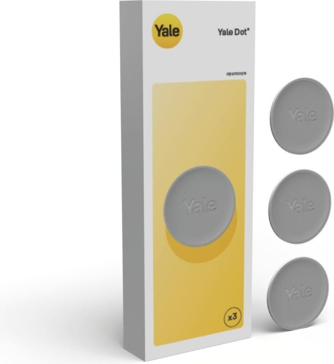 Image du produit Yale Pack de 3 Dot argent (Smartphone)