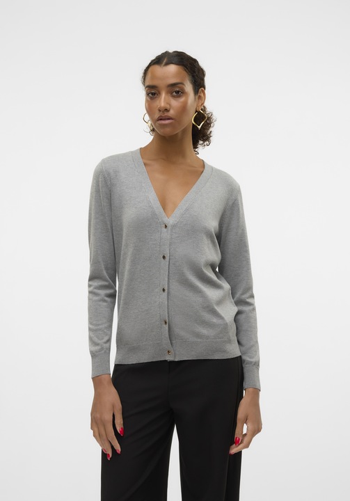 Actual product image Vero Moda Vmsilje Ls V-Neck Cardigan Ga Noos (XS)