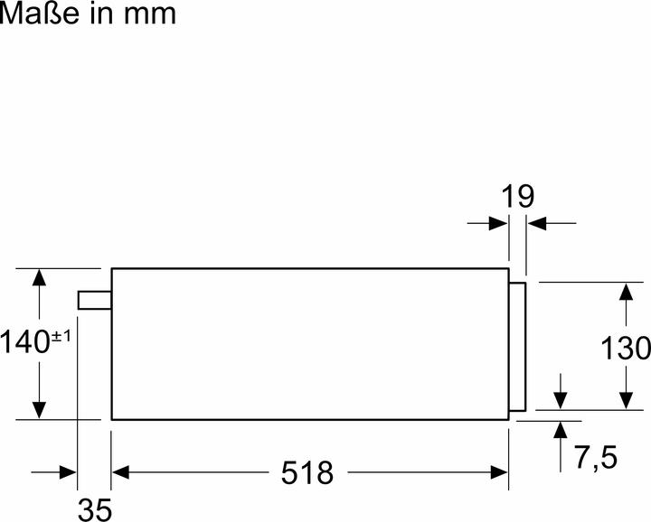 Produktbild Bosch Hausgeräte Wärmeschublade BIC7101B1