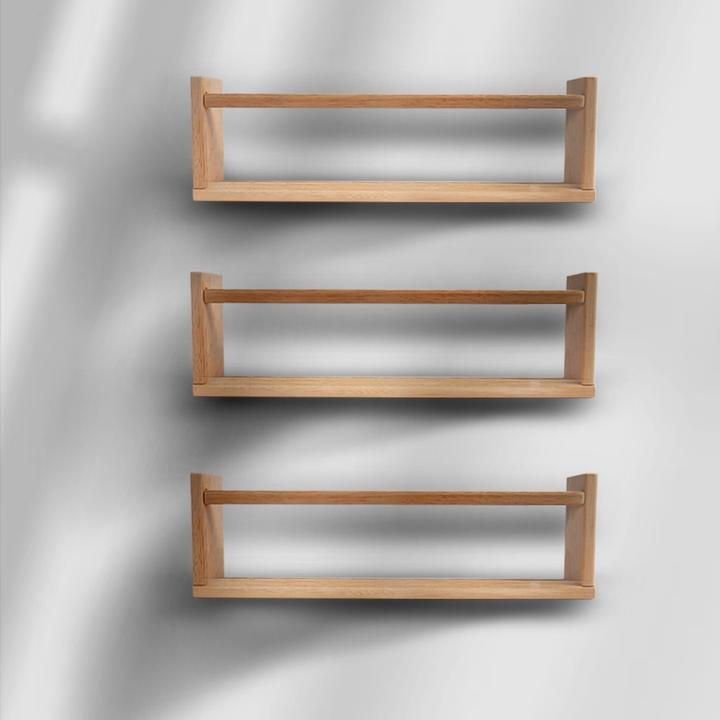 Image du produit Homitis Shelvia Three Wall Shelf (50 x 8 x 15 cm)
