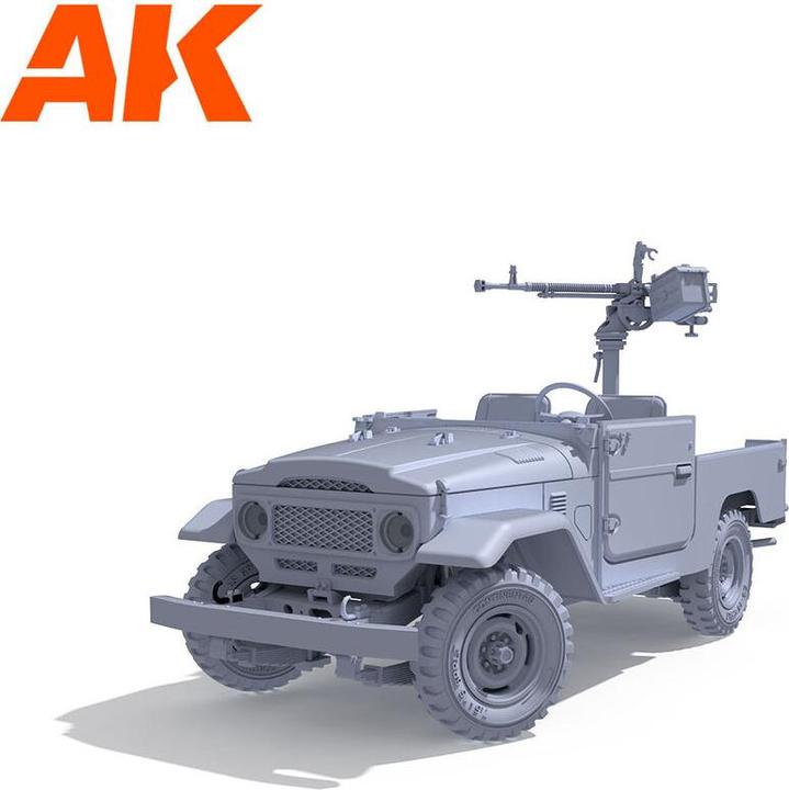 Produktbild AK Interactive 35002 FJ43 Pickup w/DShKM 1:35 Plastic Model Kit