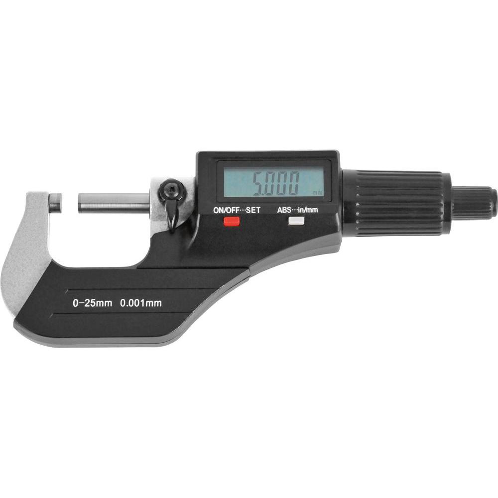 Magni, Längenmesswerkzeug, Bügelmessschraube digital ohne Datenausgang 75-100mm FORTIS (mm)