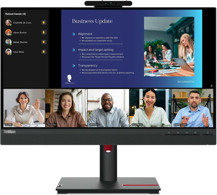 Produktbild Lenovo ThinkVision T24v-30 (1920 x 1080 Pixel, 23.80")