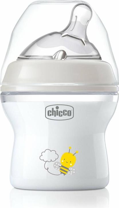 Produktbild Chicco Babyfläschchen NATURAL FEELING PP Sauger Silikon langsamer Fluss UNI 0m+ (150 ml)
