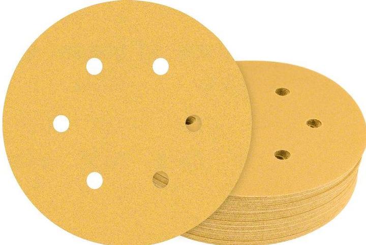 Produktbild Bosch Professional Zubehör EXPERT C470 Schleifpapier mit 6 Löchern für Exzenterschleifer, 150 mm, G 180, 50-tlg. (180)
