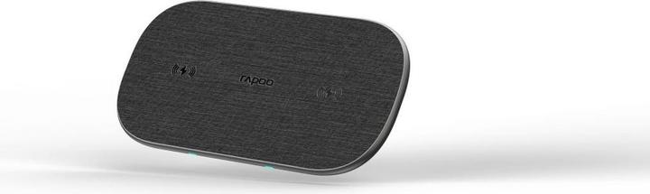 Actual product image Rapoo QI Dual Wireless Charging Pad XC260, 20W, Grey (10 W)
