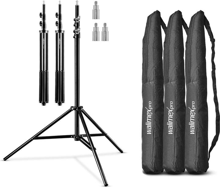 Productafbeelding Walimex WT-806 Lamp statiefset (256 cm, 6 kg)