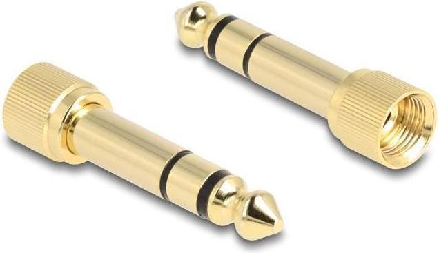 Produktbild Delock Spiralkabel 3,5 mm 3 Pin Klinkenstecker zu Klinkenste (0.75 m)