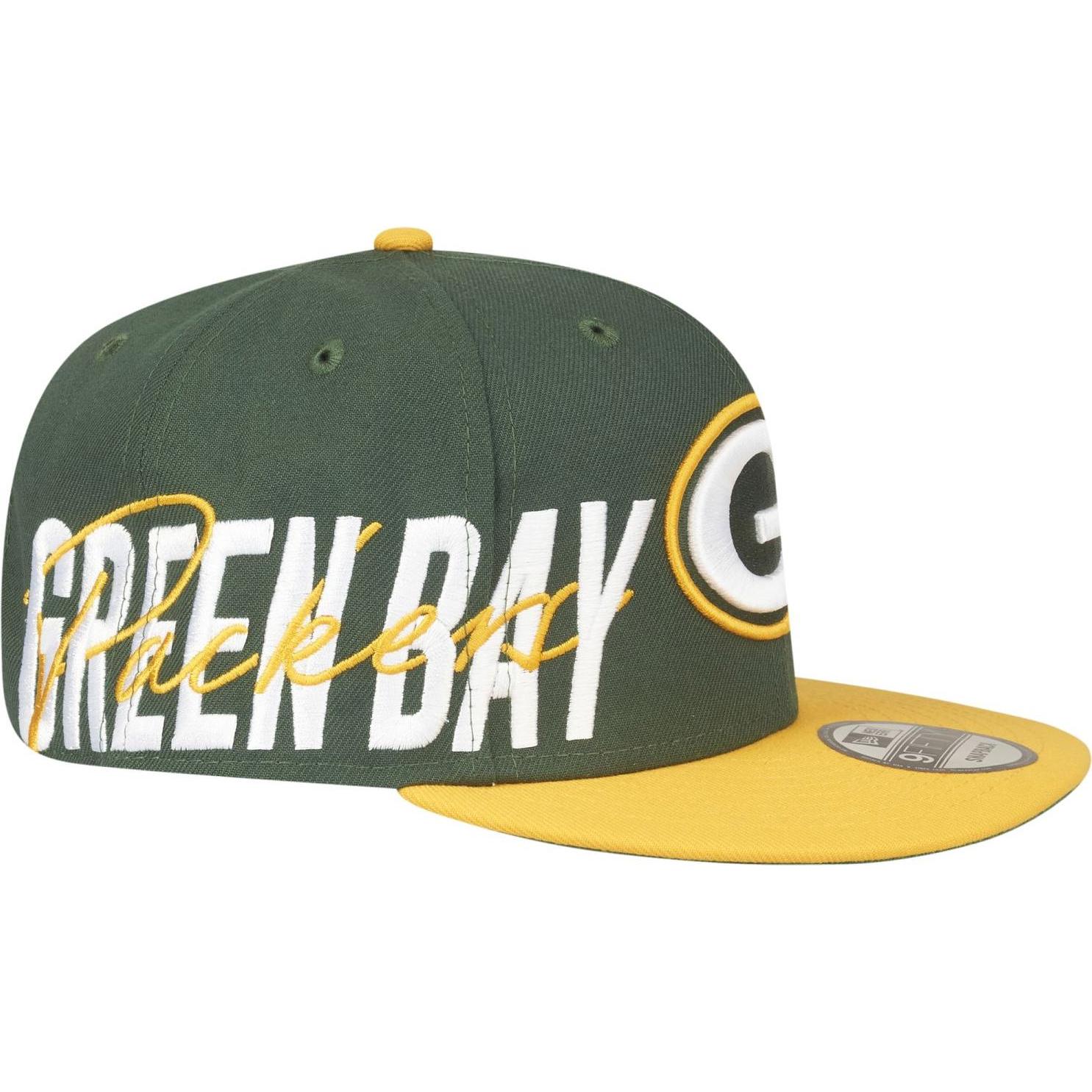 Thumbnail - New Era, Herren, Cap, 9Fifty Sidefont Green Bay Packers, Grün