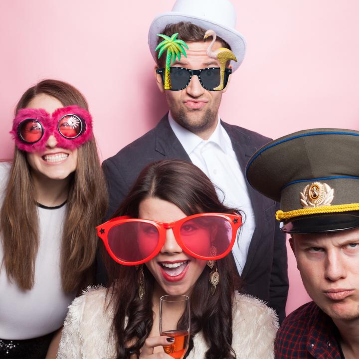 Produktbild Relaxdays 5x Partybrille