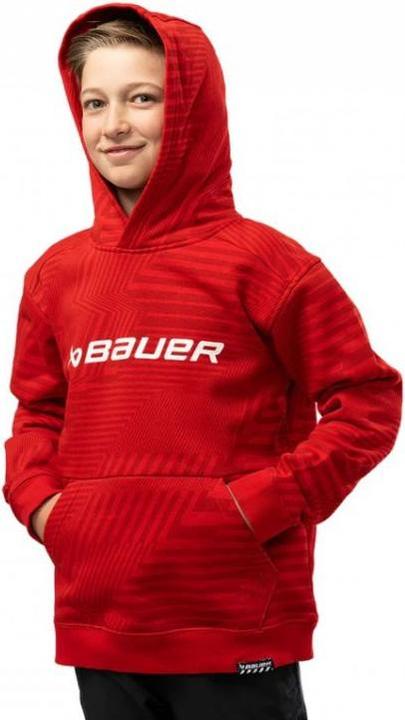 Produktbild Bauer Kapuzenpullover mit grafischen Streifen Jr (M)