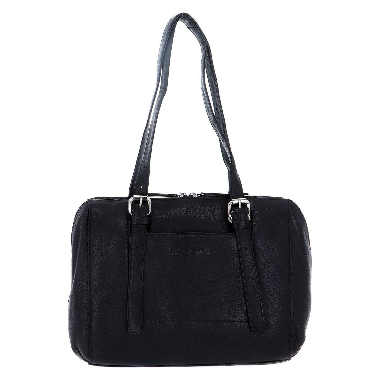 Bruno Banani, Damen, Handtasche, Isidora Shoulderbag, Schwarz