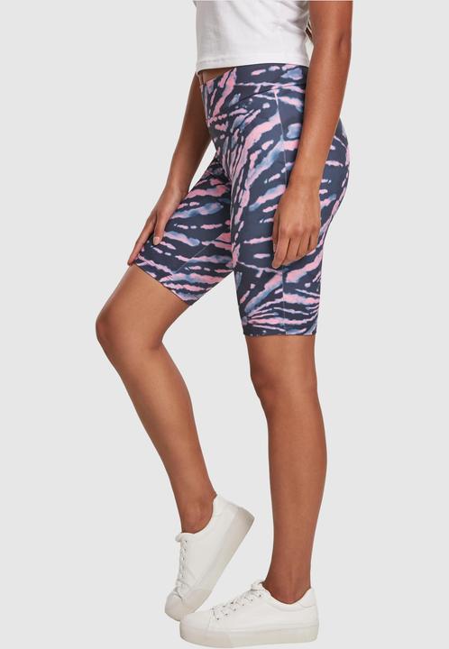 Actual product image Urban Classics Ladies Tie Dye Cycling Shorts (XS)