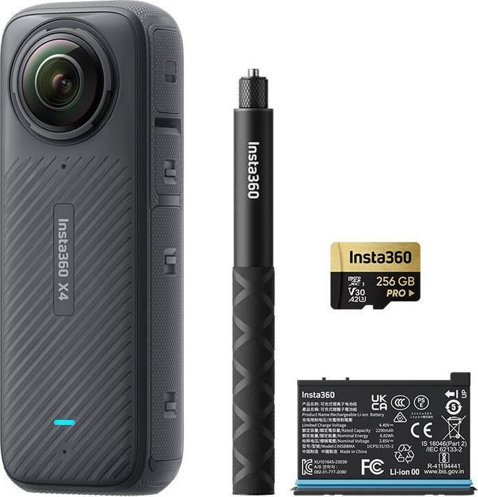 Image du produit Insta360 X4 Adventure Bundle (30p, Bluetooth, WiFi)