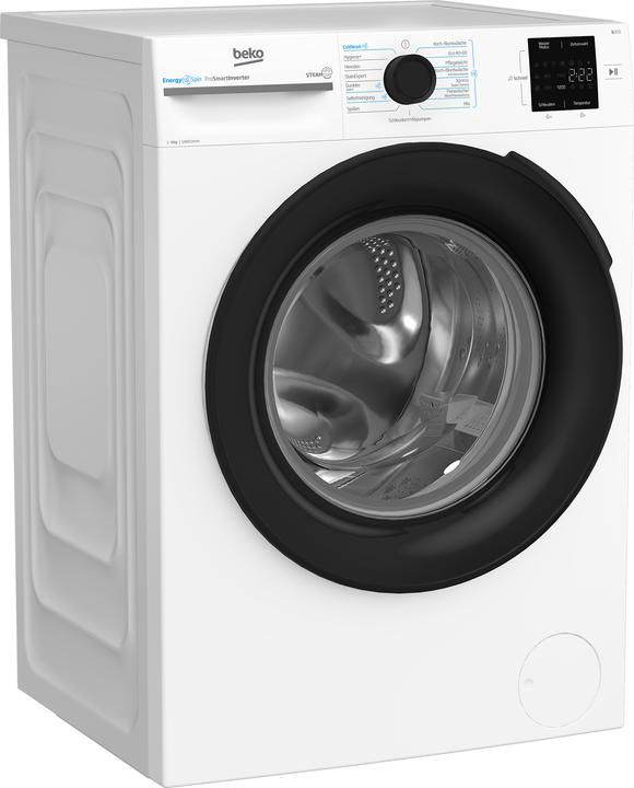 Beko Waschautomat m.XL-Tür (9 kg, Links)