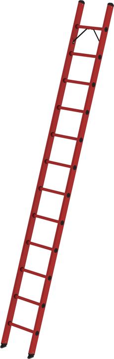 Munk Enkele ladder GFK zonder dwarsbalk 12 sporten (Enkele ladder, 361 cm)