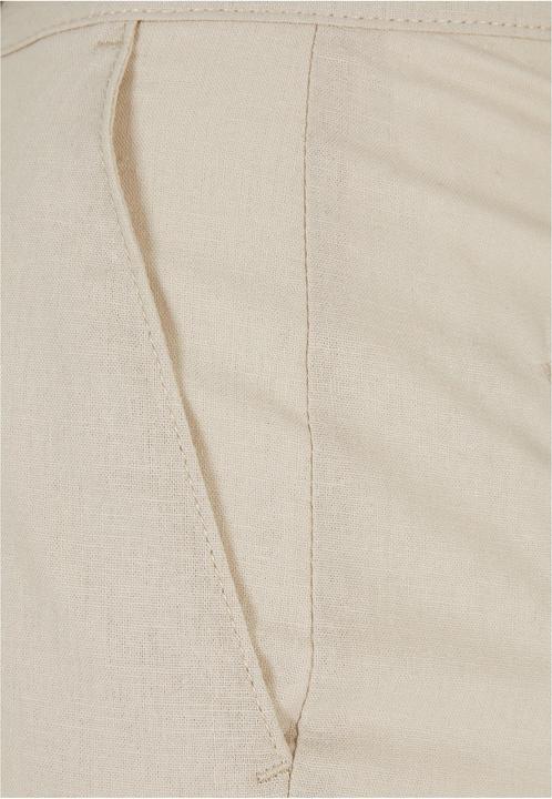 Produktbild Urban Classics Ladies High Linen Mixed Wide Leg Pants (30)