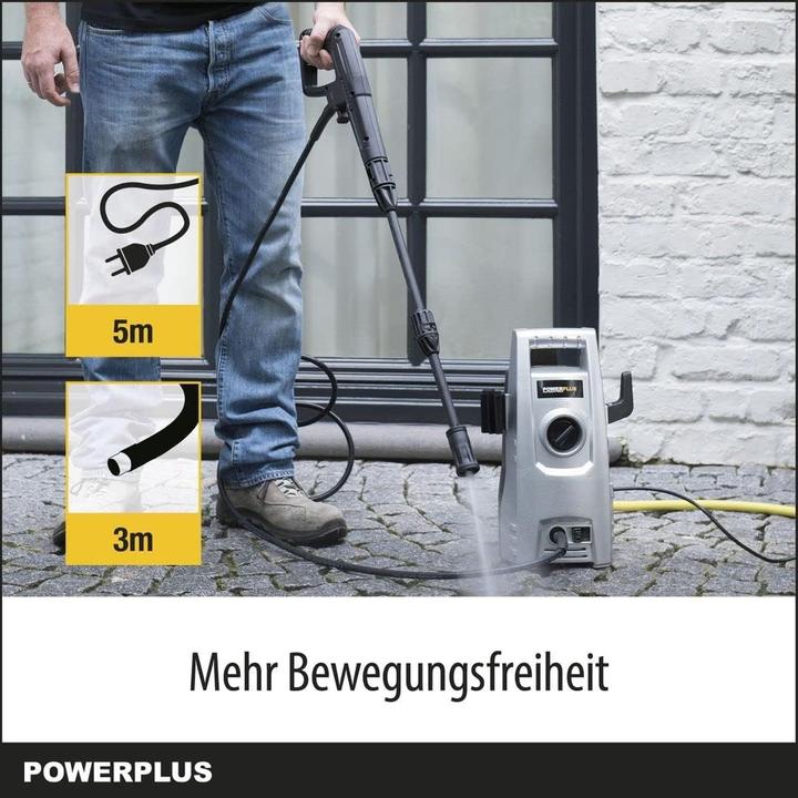 Actual product image Powerplus High pressure cleaner 1200W (Electrical connection)