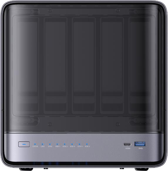 Produktbild Minisforum NAS N5 Pro (128 GB, 32 GB, AMD Ryzen AI 9 HX 370)