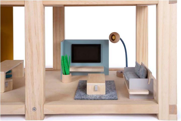 Actual product image small foot Nature with furniture