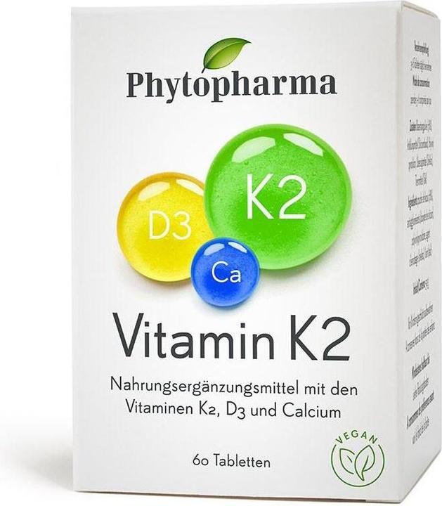 Image du produit Phytopharma Vitamine K2 (60 pcs, Cachets, 80 g)