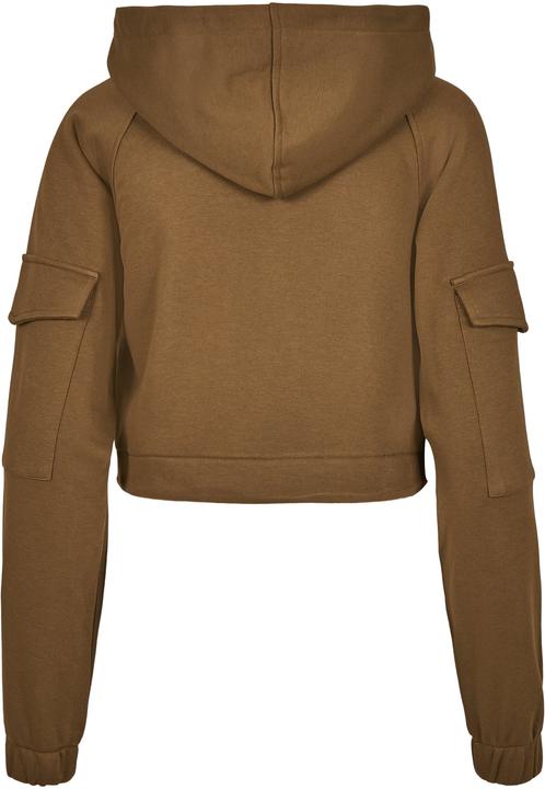 Immagine prodotto Urban Classics Felpa da lavoro corta da donna con cappuccio (XL)