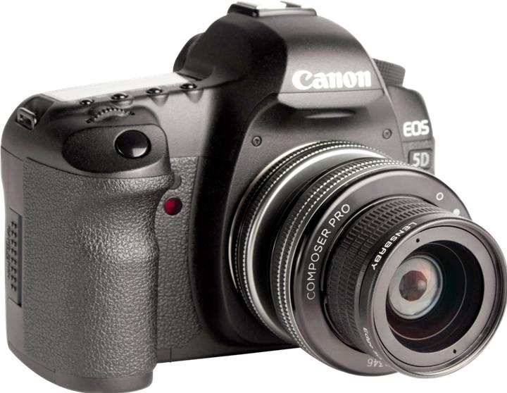 Produktbild Lensbaby Composer Pro II inkl. Edge 50 Optik Canon (Canon EF, Vollformat, APS-C / DX)