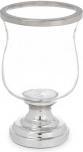 Actual product image Giftdecor silver plated convex cup candle holder