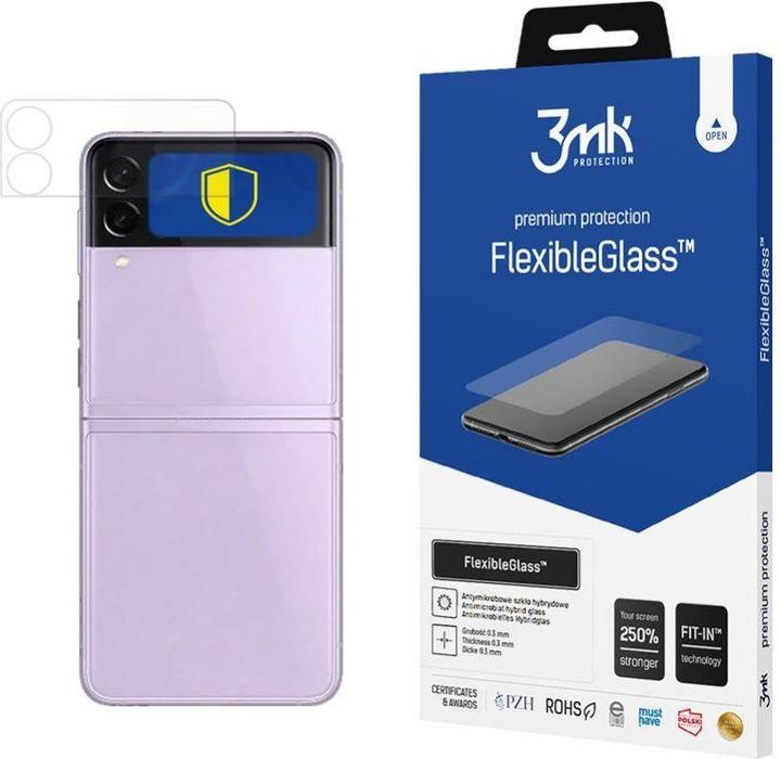 Actual product image 3MK FlexibleGlass for Samsung Galaxy Z Flip 3 5G (Front) (1 pcs., Samsung Galaxy Z Flip3)