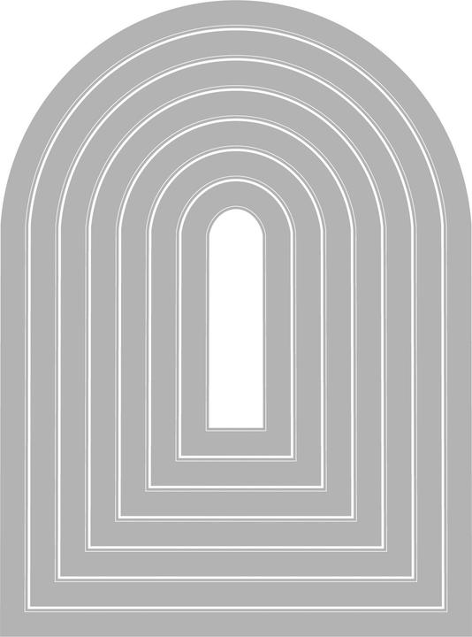 Actual product image Sizzix Framelits Stanzschablone "Tunnel Arches by Eileen Hull"