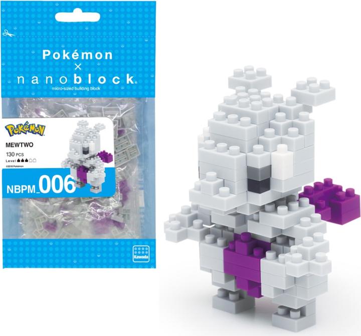 Produktbild Nanoblock Pokemon Mewtwo