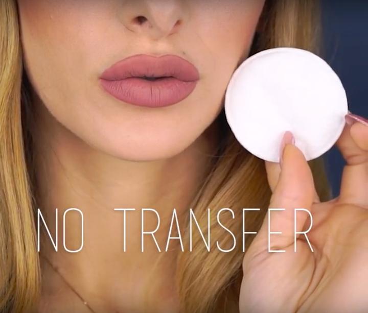 Actual product image Mulac Velvet Ink Matte Liquid Lipstick 01 In My Birthday Suit - A Luxurious Matte Liquid Lipstick (01 In My Birthday Suit)