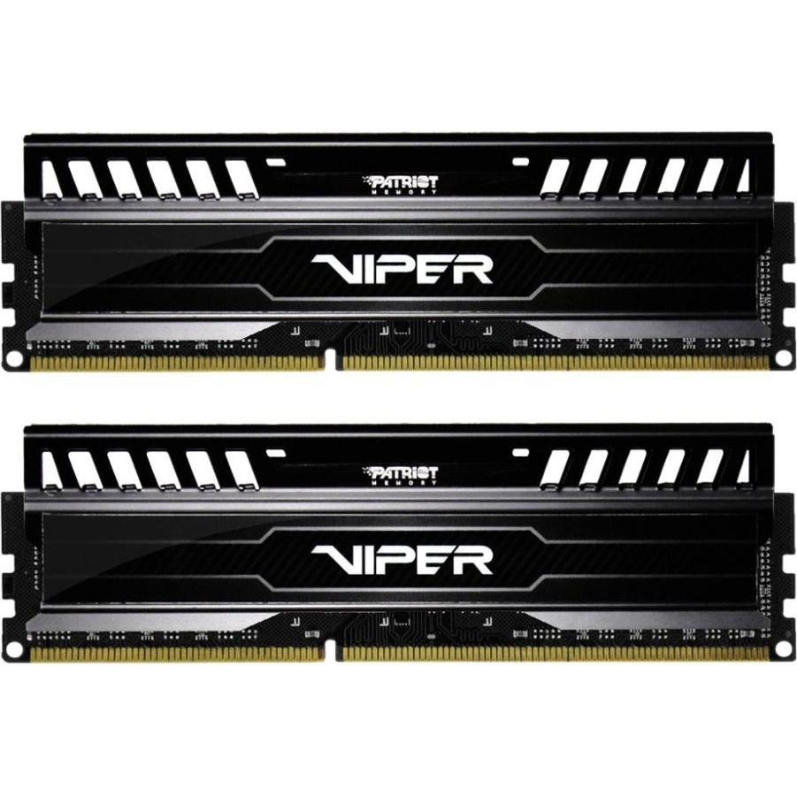 Patriot Viper 3 Black Mamba (2 x 8GB, 1866 MHz, DDR3-RAM, DIMM), RAM, Schwarz