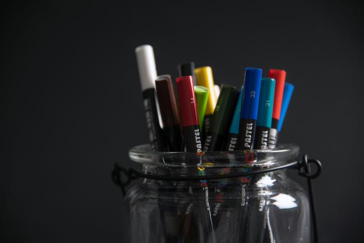 Image du produit Posca Pastel KPA-100 Set de 24 crayons de cire assortis (Assortiment, 24 x)