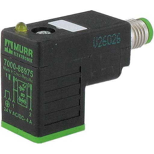 Murr Elektronik Adapter, Elektronikkabel + Stecker, Schwarz