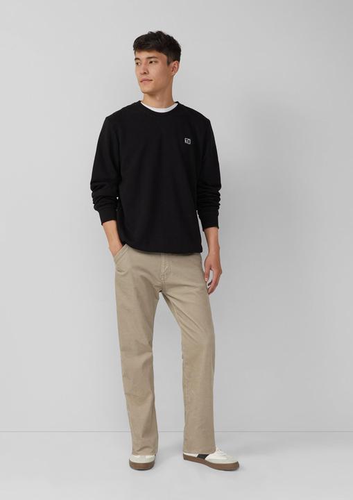 Produktbild s.Oliver Sweatshirt Sweatshirt aus Baumwollmix mit Crew Neck (S)