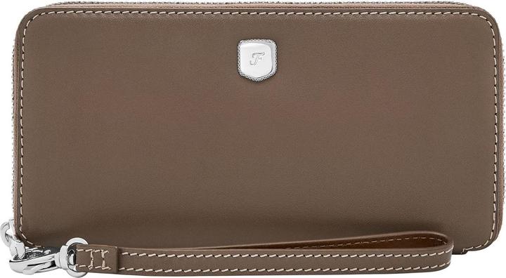 Fossil Lennox Leren, sac à main en nylon avec fermeture éclair et multiples compartiments