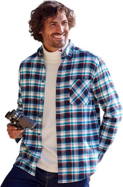 Immagine prodotto Atlas For Men Camicia di flanella a quadri da uomo (5XL)