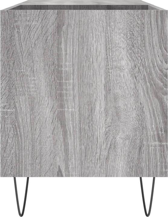 Actual product image vidaXL Plattenschrank Grau Sonoma 85x38x48 cm Holzwerkstoff