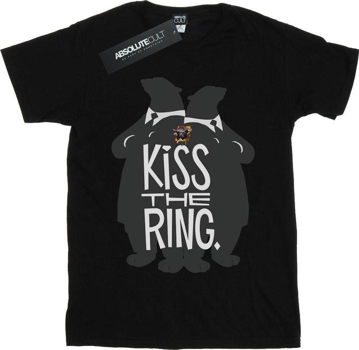 Immagine prodotto Disney Zootropolis Kiss The Ring Maglietta Ampia Donna (M)