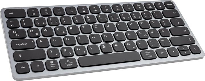 Produktbild Axagon HMC-KB keyboard USB-C 5Gbps with HUB, microSD/SD, 3x USB-A, HDMI 4K/60Hz, PD 100W, Audio, DE (Deutschland, Kabelgebunden)