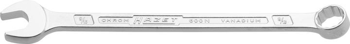 Actual product image HAZET Combination wrench 600NA-9/16 ∙ Outside 12-point profile ∙ 9⁄16 ″ (9/16")