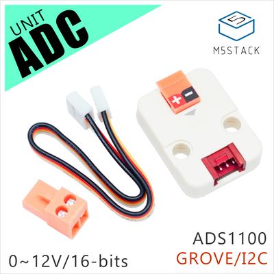 Image du produit M5Stack ADC I2C Unit ADS1100 Convertisseur analogique-numérique