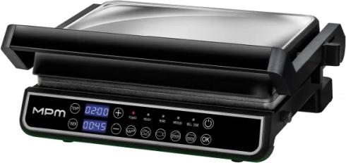 MPM MGR-14M Grils 2000W MGR-14M (5903151049995) (2 kW)