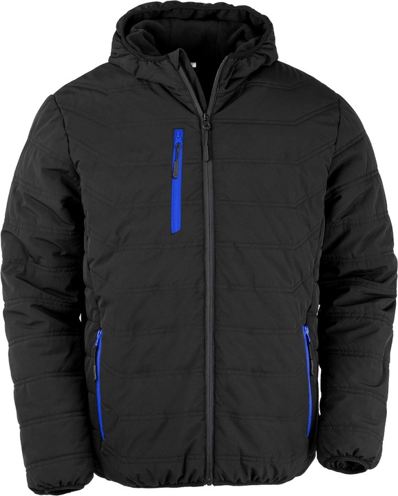 Black, Royal blue