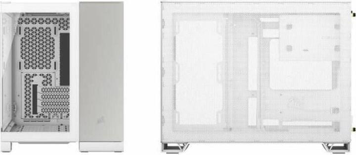 Produktbild Corsair 2500X (wei?/aluminium, Tempered Glass x 2) (mATX, Mini-ITX)